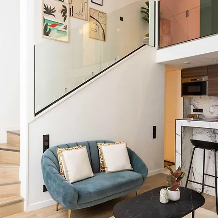 Bright Loft - 2br 6p - Close To Montmartre Appartement Parijs