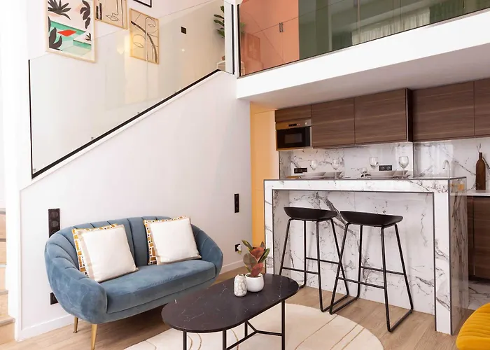 Apartment Bright Loft - 2br 6p - Close To Montmartre *