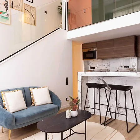Lägenhet Bright Loft - 2br 6p - Close To Montmartre *